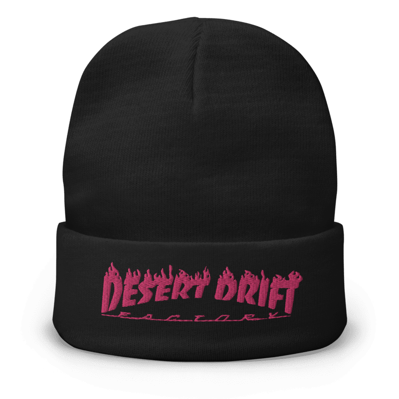 Desert Drift Factory Fire Beanie (pink)