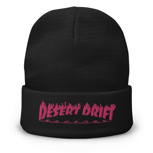 Desert Drift Factory Fire Beanie (pink)