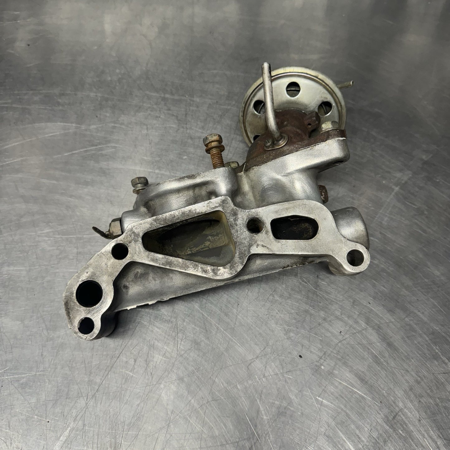 77-82 Water Pump Coolant Housing For Toyota Corolla 1.6L-1.8L L4 Upper 3TC #3