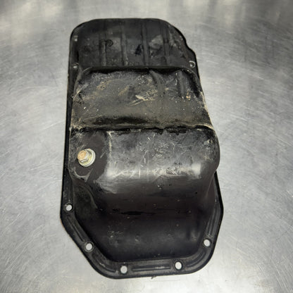 OEM 89-95 Toyota Pickup 2WD Truck 22RE Engine Oil Pan 4 cyl 2.4L Cylinder #1