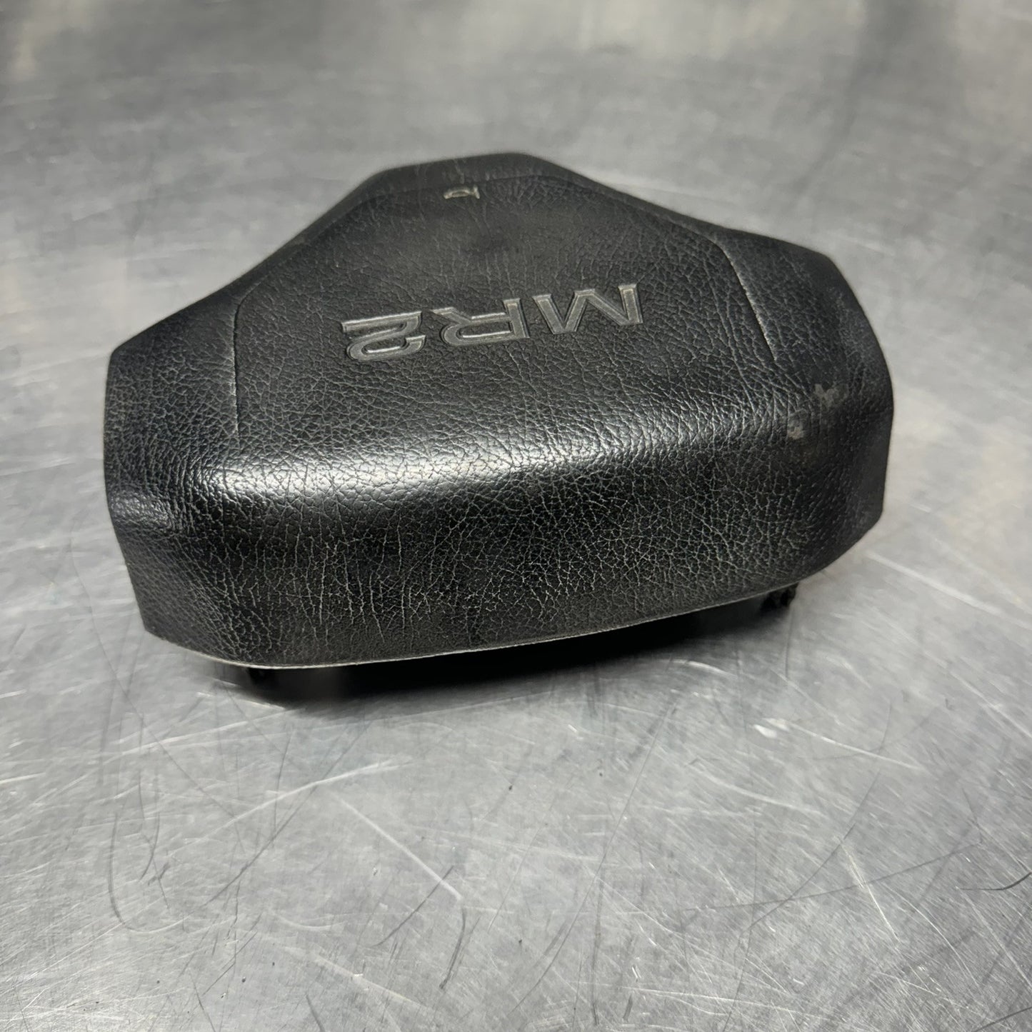 85-89 Toyota MR2 MK1 AW11 Tan Steering Wheel Horn Button Pad Cover OEM #1