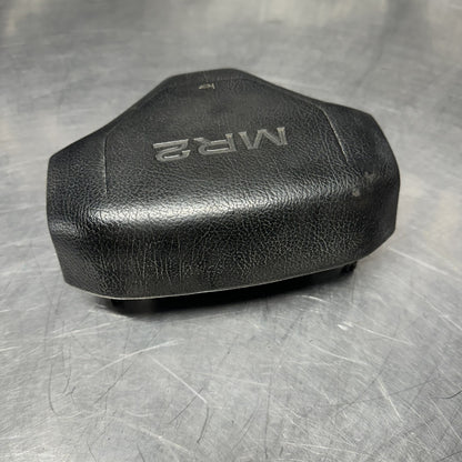 85-89 Toyota MR2 MK1 AW11 Tan Steering Wheel Horn Button Pad Cover OEM #1