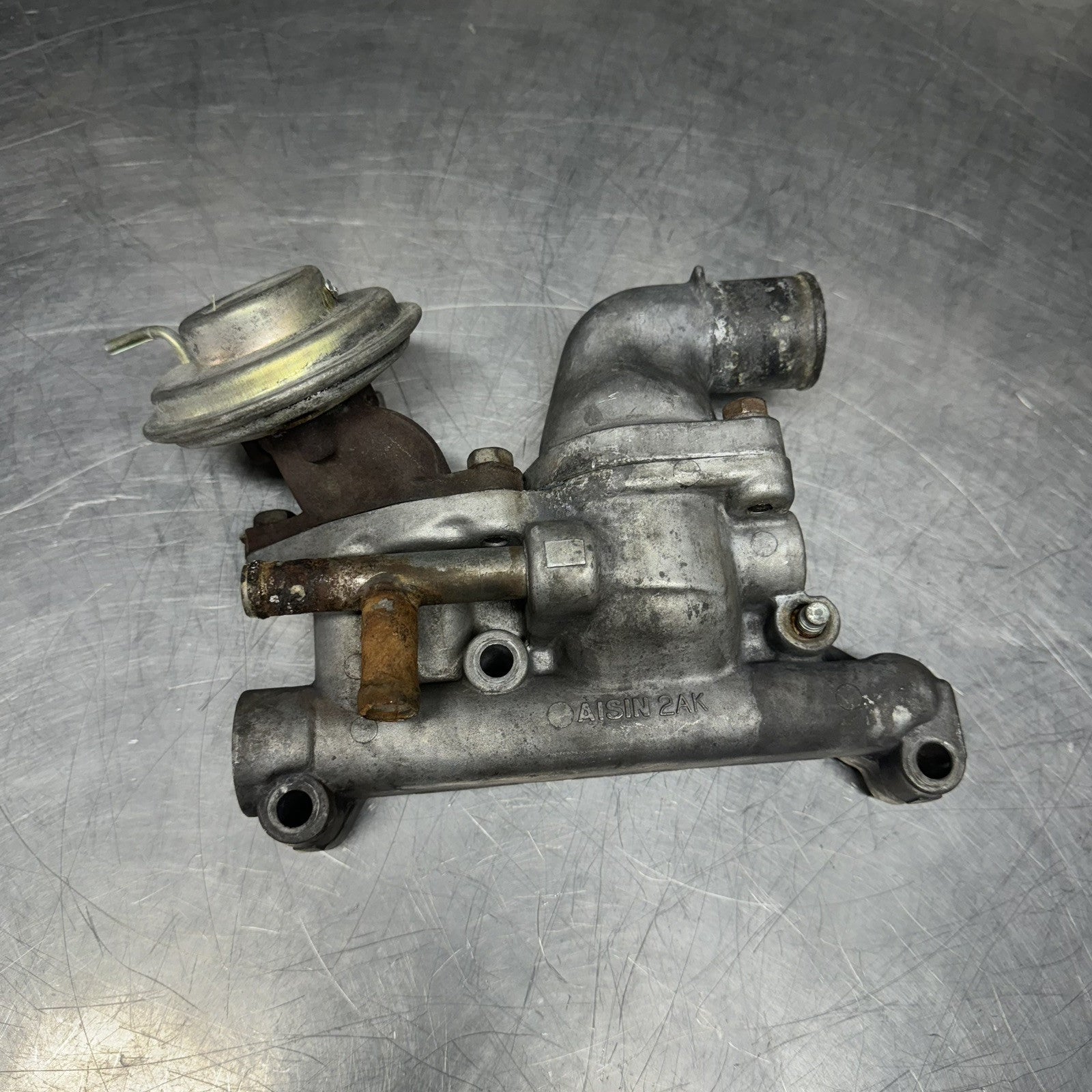 77-82 Water Pump Coolant Housing For Toyota Corolla 1.6L-1.8L L4 Upper 3TC #1