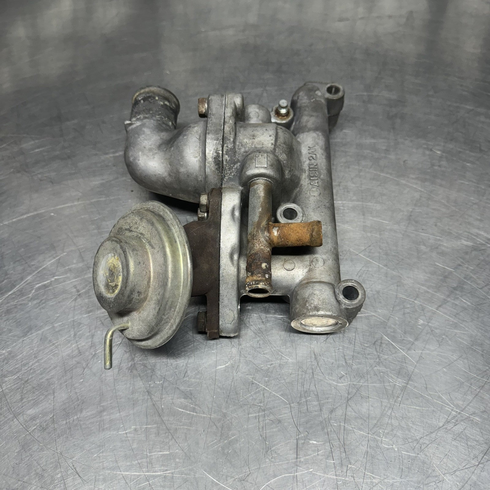 77-82 Water Pump Coolant Housing For Toyota Corolla 1.6L-1.8L L4 Upper 3TC #1