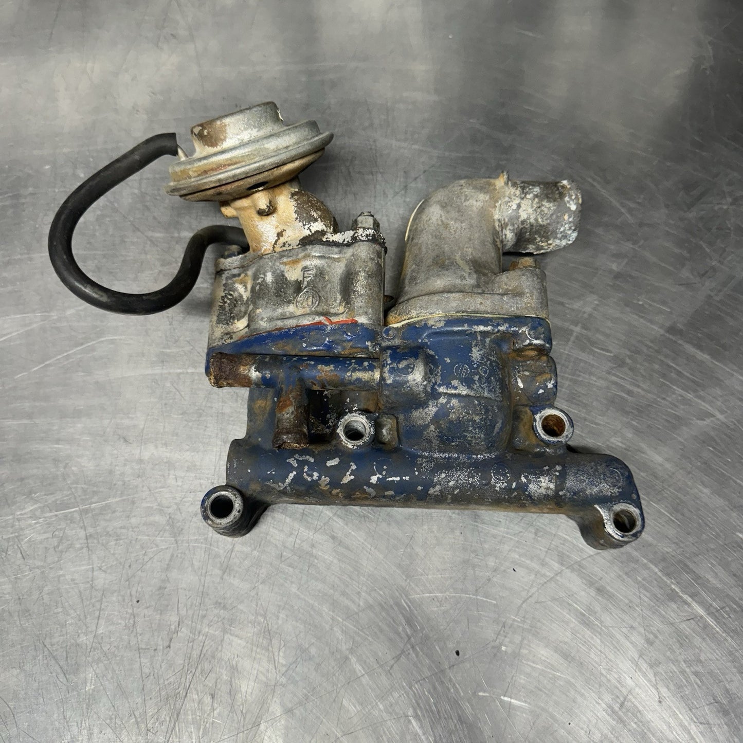 77-82 Water Pump Coolant Housing For Toyota Corolla 1.6L-1.8L L4 Upper 3TC #2