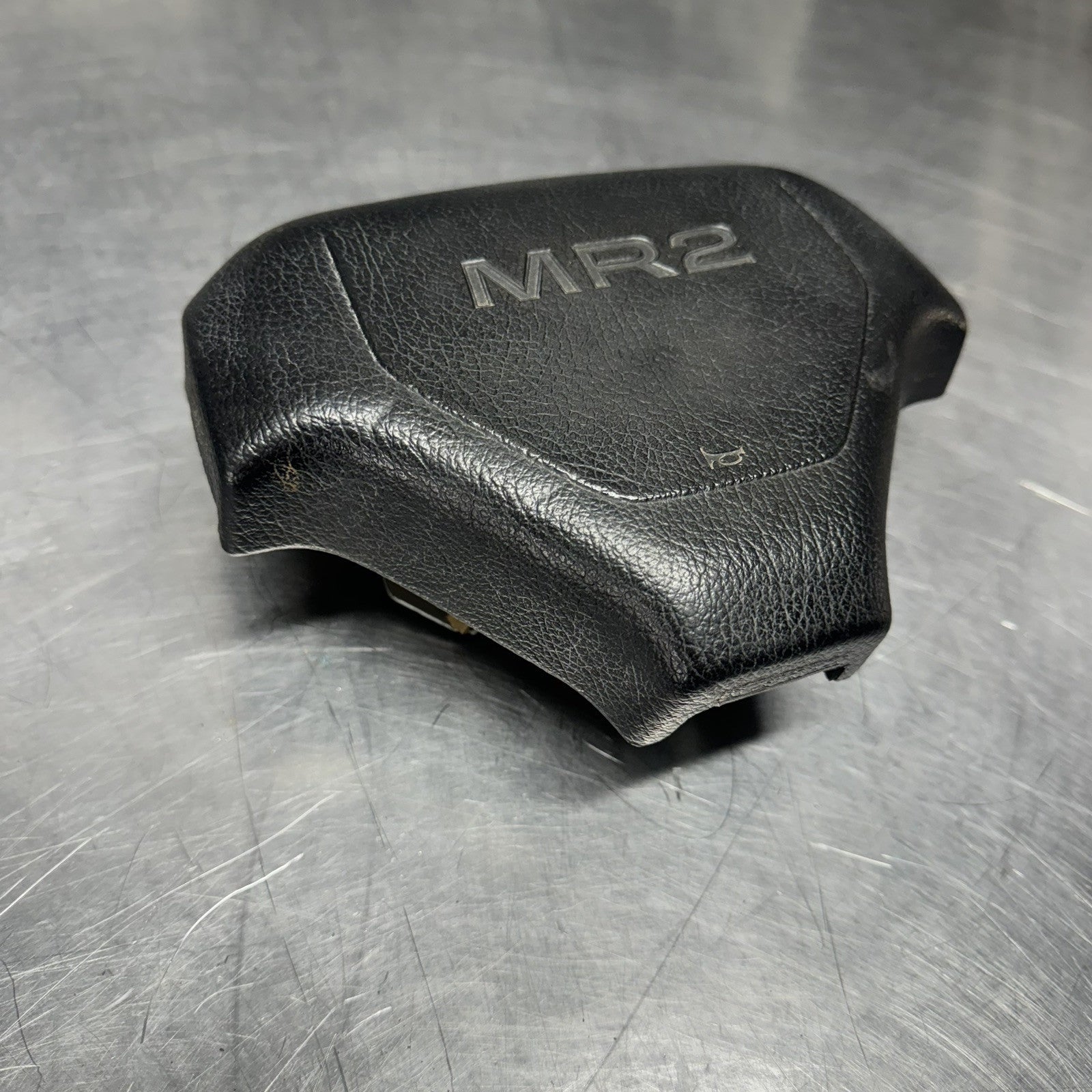 85-89 Toyota MR2 MK1 AW11 Tan Steering Wheel Horn Button Pad Cover OEM #1