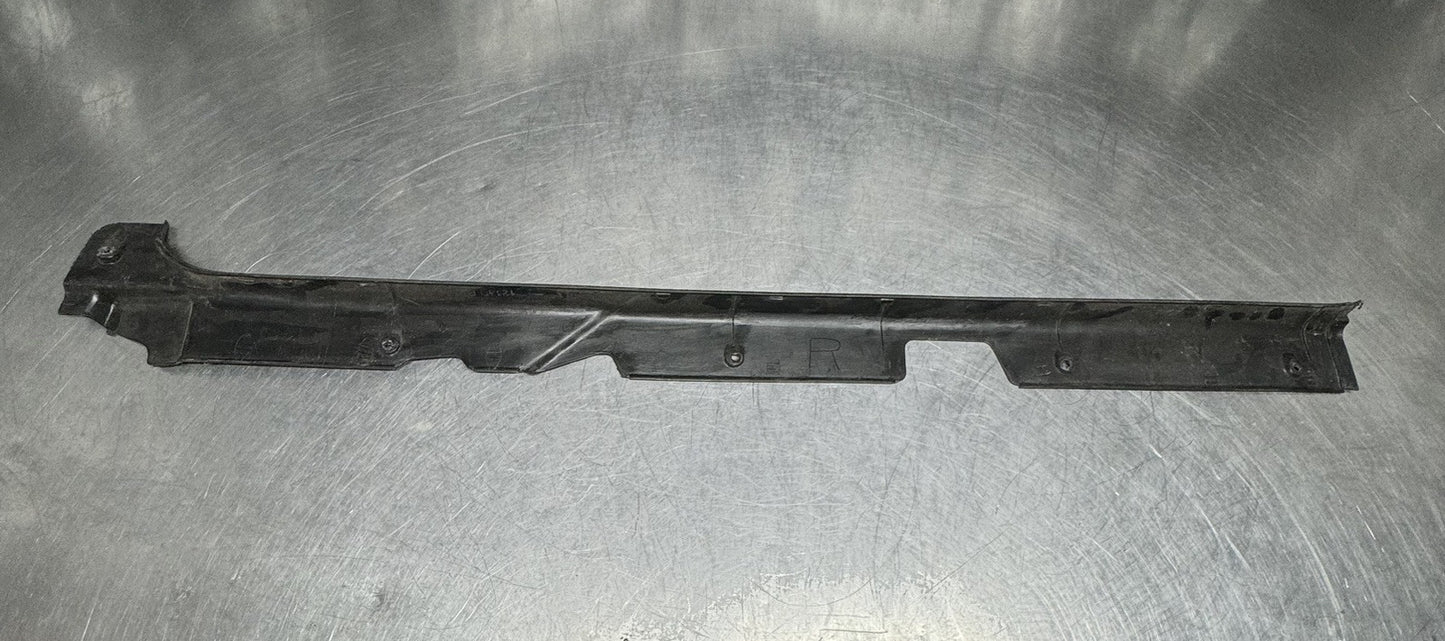 AE86 Right door sill interior cover Black #2