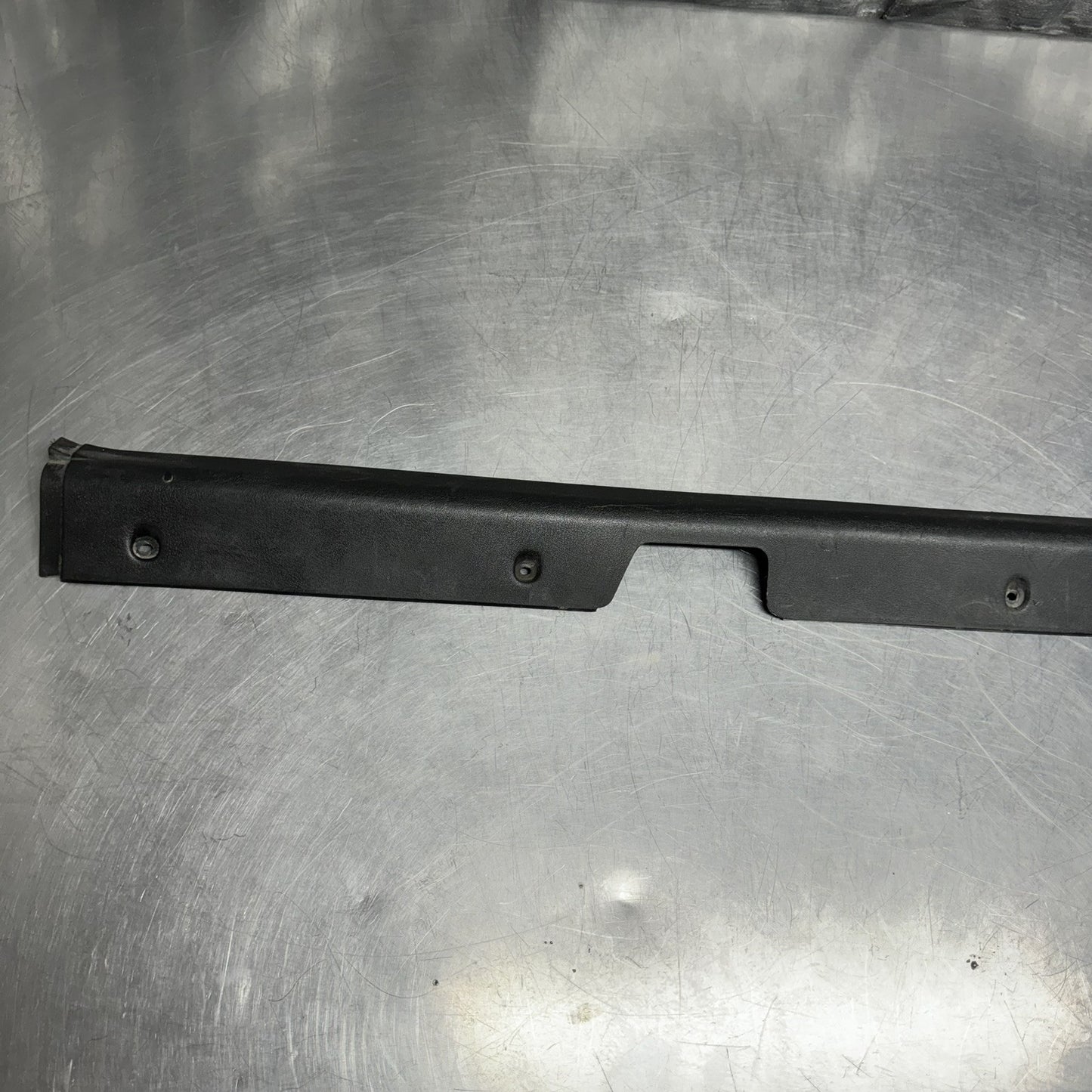 AE86 Right door sill interior cover Black #2