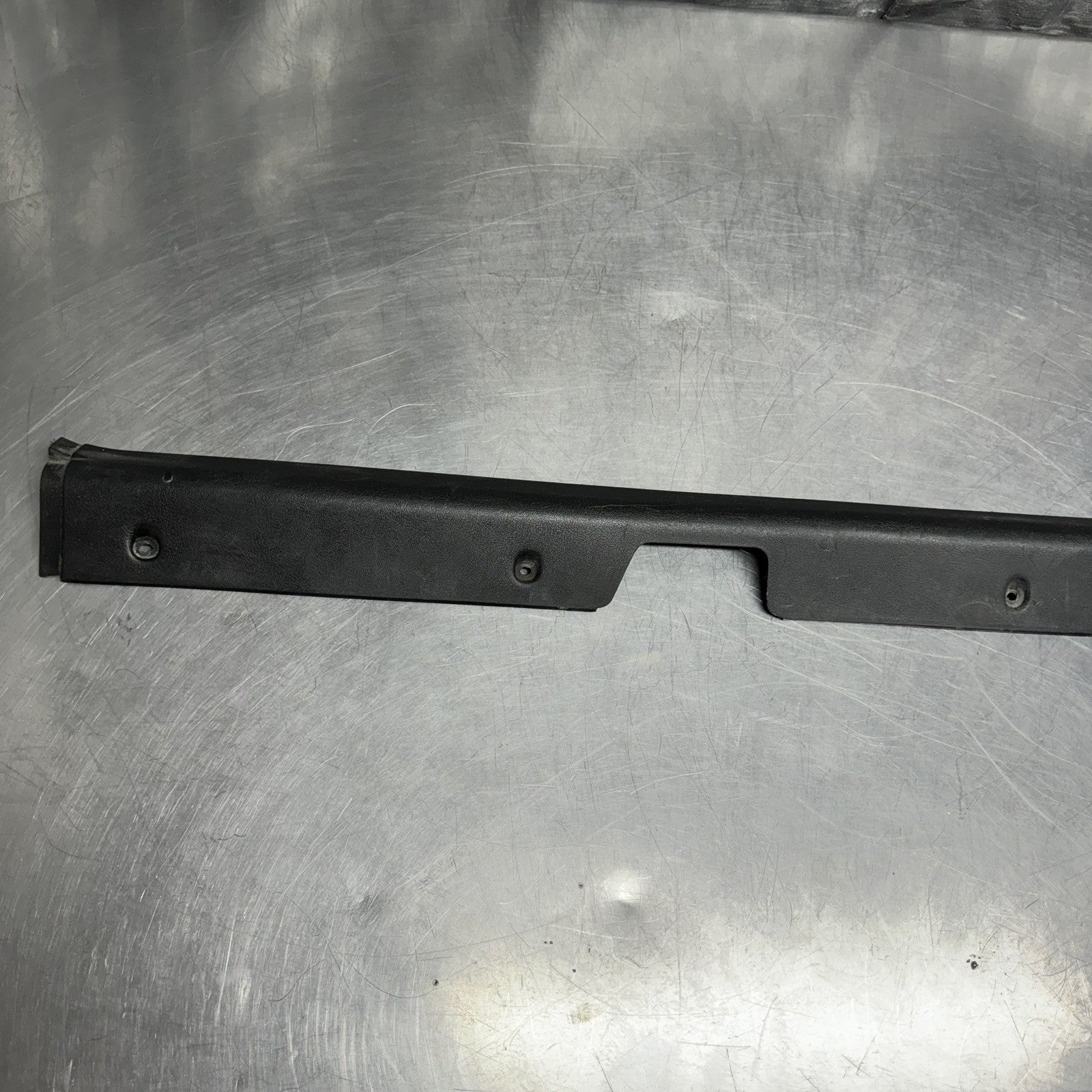 AE86 Right door sill interior cover Black #2