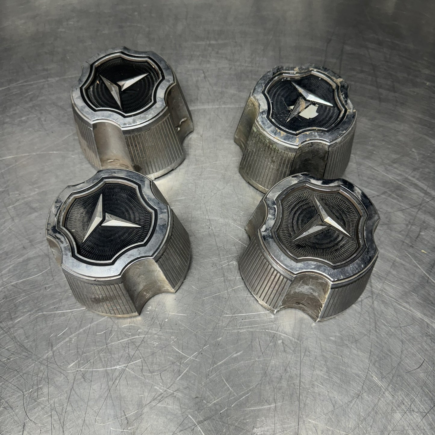 81 82 83 84 85 Toyota Celica Center Caps Steel Wheel 14x5 O.E.M #1