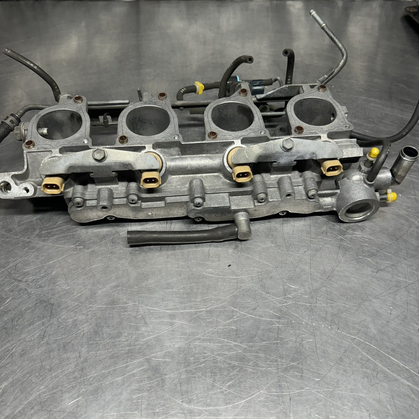 AE111 4 ream throttle intake manifold 20 valve(bulb) 4AG AE86 AE101 Toyota #1