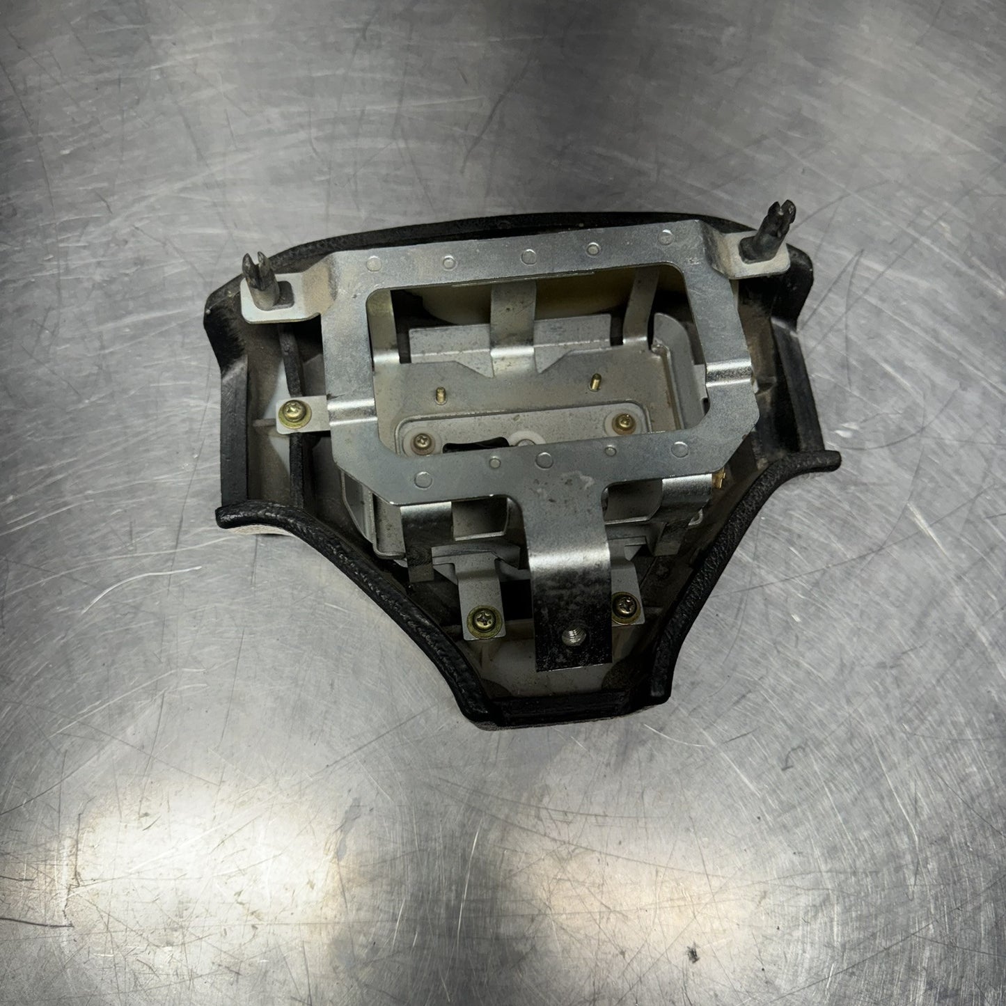 85-89 Toyota MR2 MK1 AW11 Tan Steering Wheel Horn Button Pad Cover OEM #1