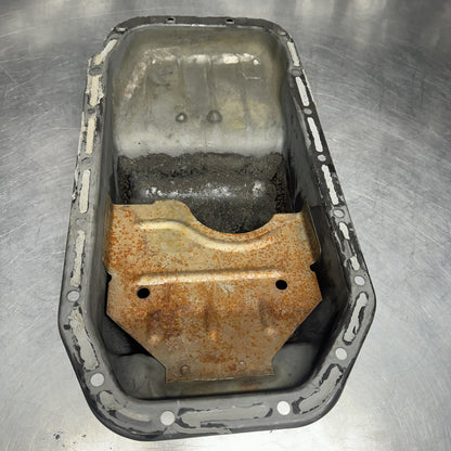 OEM 89-95 Toyota Pickup 2WD Truck 22RE Engine Oil Pan 4 cyl 2.4L Cylinder #1