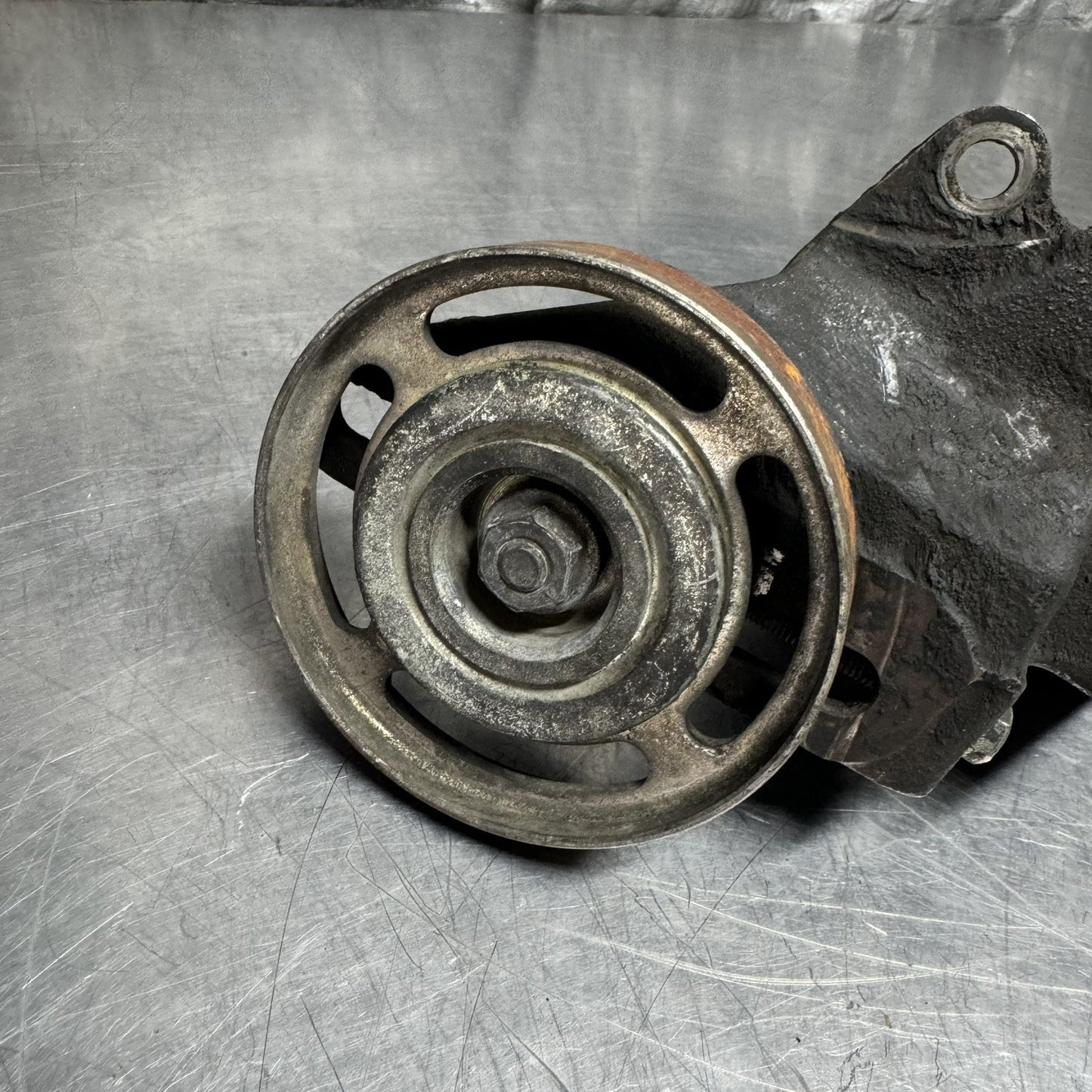 85-87 Toyota Corolla GTS AE86 Power Steering Bracket 1.6 4AGEC #1