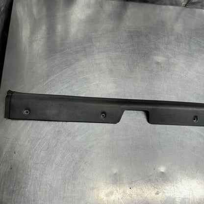 AE86 Right door sill interior cover Black #1