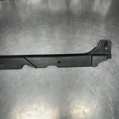 AE86 Right door sill interior cover Black #2